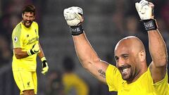 Reina sends Alisson some love for equalling Liverpool record