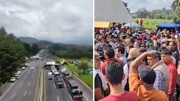 ¡50 horas de bloqueo! Autos y trailers siguen varados en la autopista México- Puebla | últimas noticias en vivo