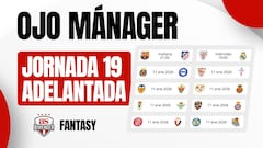Jornada 19 de LaLiga en Biwenger Fantasy