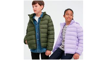 Parka Uniqlo para niños.