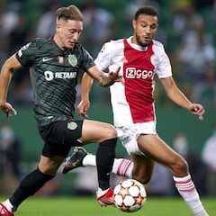 Resumen y goles del Sporting vs. Ajax del Grupo C de la Champions