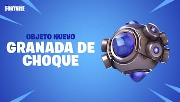 La granada de choque, novedad de Fortnite Battle Royale