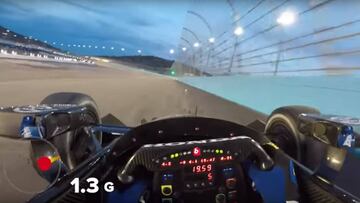 Con una GoPro a 300 km/h en la Indycar norteamericana