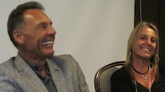 Russo y su esposa Mónica: el regreso del amor