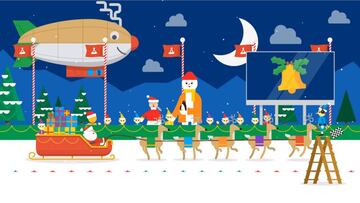 Google te dice la hora a la que Pap¨¢ Noel pasar¨¢ por tu casa