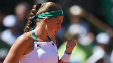 Ostapenko sorprende y le roba a Halep el título de Roland Garros