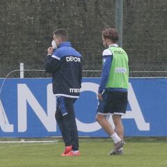 La recuperación de Keko será el mejor regalo para el Deportivo