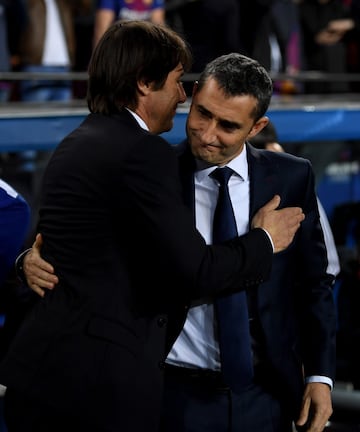 Antonio Conte and Ernesto Valverde.