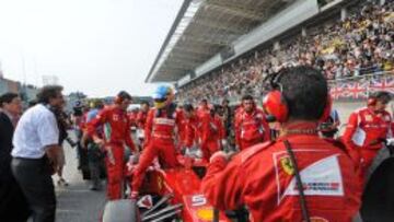 EL PILOTO POR ENCIMA DEL COCHE. Es la opini&oacute;n general que tienen en Ferrari del Mundial 2012.