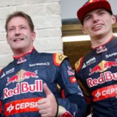 Jos Verstappen protege a su hijo: "Es bueno tener agresividad"