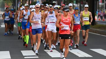 Montaña, Pinzón y Ruiz, sin medallas en los 50km marcha