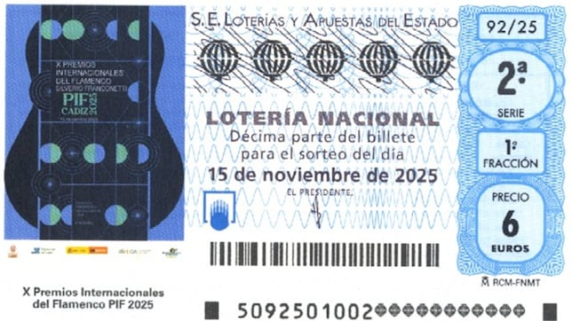 Lotería Nacional: comprobar los resultados del sorteo de hoy, sábado 15 de noviembre