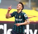 El Leeds golea con un doblete de Rodrigo y sueña con Europa