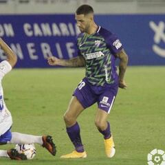 1x1 del Málaga: Tete fue la excepción en un mal partido en defensa