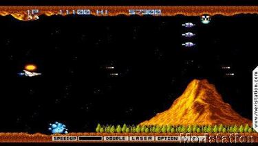 Primeras imágenes de Gradius Portable