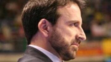 <B>ADVERTENCIA</B>. Plaza no quiere volver a caer ante el conjunto de Belgrado y advierte a sus jugadores de las claves de la victoria.