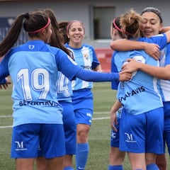 El Málaga metió once goles al Polillas, y eso que no estaba Adriana
