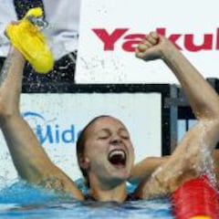 Sarah Sjöström, récord del mundo de los 100 mariposa