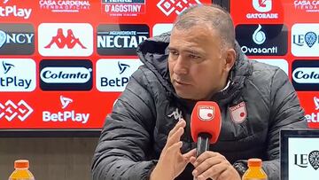 Rendimiento de Harold Rivera con Independiente Santa Fe