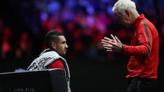 Kyrgios, tras la Laver Cup: "Creo que McEnroe sí me entiende"