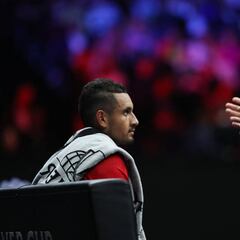 Kyrgios, tras la Laver Cup: "Creo que McEnroe sí me entiende"