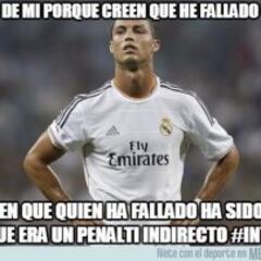 Los memes más divertidos del penalti fallado por Cristiano Ronaldo