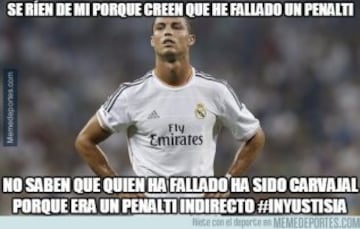 Los memes más divertidos del penalti fallado por Cristiano Ronaldo