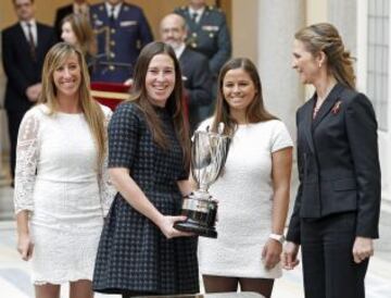 Premio Infanta de España S.A.R. Doña Cristina a Tamara Echegoyen, Sofía Toro y Ángela Pumariega (Vela).