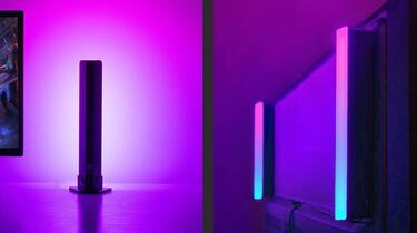 Ilumina tu casa de colores con estas barras de luz LED personalizables