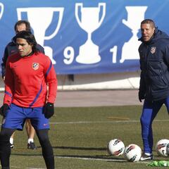 Simeone, nueve años desde su primer entrenamiento rojiblanco