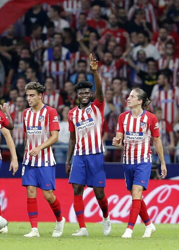 2-0. Thomas partey celebr¨® el segundo gol.