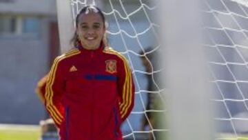 Mireya Garc&iacute;a Boa, jugadora de la Sub-17 y del Sevilla. 