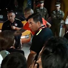 Vidal, la estrella del Germán Becker: ¡regalo a un hincha y selfies!