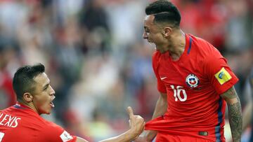 Martín Rodríguez anotó su primer gol por la Roja