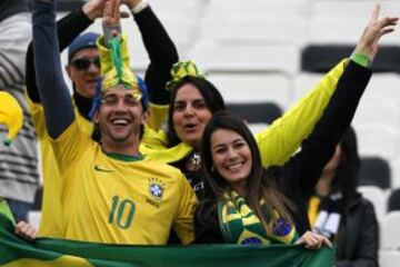 Sufrieron la derrota de Brasil que los eliminó de la Copa.