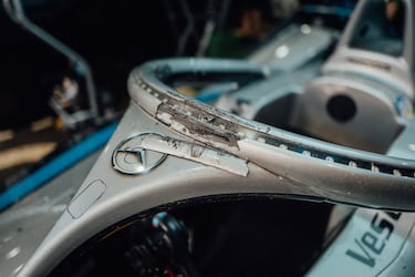 As qued el halo de Nyck De Vries tras el accidente en la Frmula E