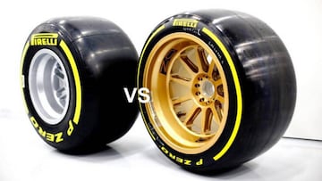 Neum&aacute;ticos Pirelli de F1