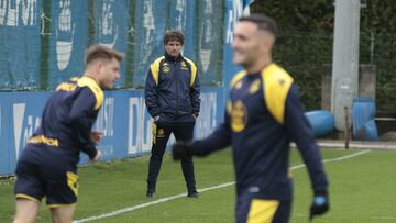 Entrenamiento Deportivo de La Coruña. idiakez Lucas Pérez