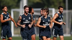 Marcelo and Casemiro the two doubts in Lopetegui's first official starting eleven