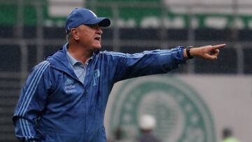 Luiz Felipe Scolari durante el partido entre Palmeiras y Vitória por la última fecha del Brasileirao