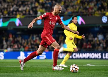 2-1. Fabinho marca el primer gol.