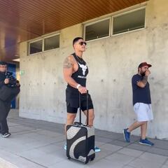 Los dos jugadores de la U que se atrevieron en el fútbol americano con Sammis Reyes