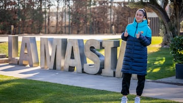 Giulia Dragoni se incorpora a La Masia como primera jugadora de fuera de España.