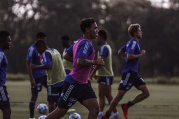 Millonarios entrenó en el Omni Champions Gate de Orlando antes de disputar el partido amistoso ante Atlético Nacional por la Florida Cup.