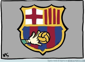 Messi protagonista de los memes del FC Barcelona
