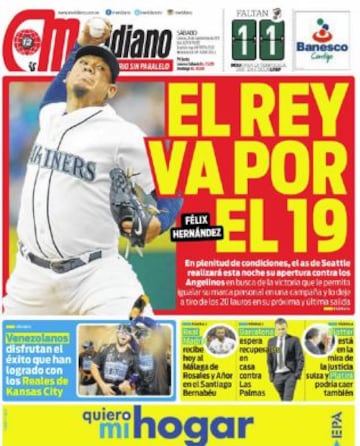 Portadas de la prensa deportiva