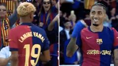 Los gestos de Lamine y Raphinha en el 2-2 y en el 3-2 son un mensaje directo a la afición del Real Madrid: revuelo en redes