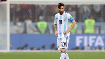 Messi no volvería a la Selección frente a Mexico
