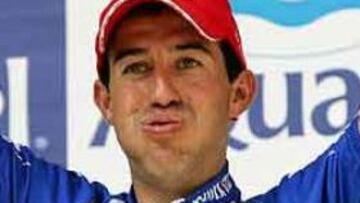 <b>CRITICADO.</B> García Acosta, superado en el esprint por Mercado, ha criticado a éste por su actitud durante la escapada.