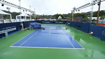 Suspendido por lluvia el inicio de la liga de Mouratoglou